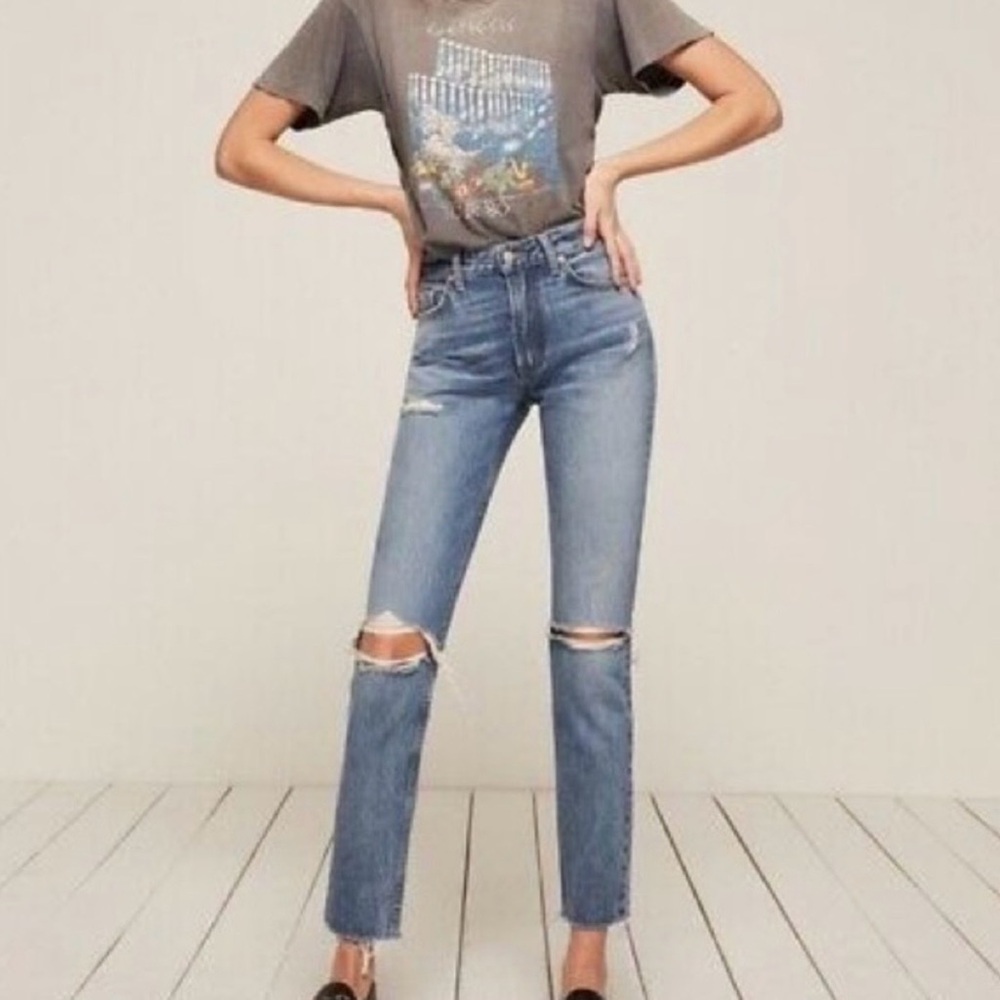 Reformation • Julia High Cigarette Jeans Size 29 - Picture 4 of 14